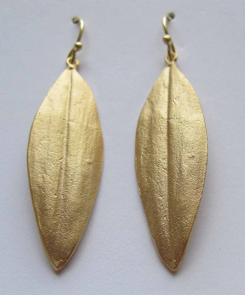 Cordyline Leaf Earrings